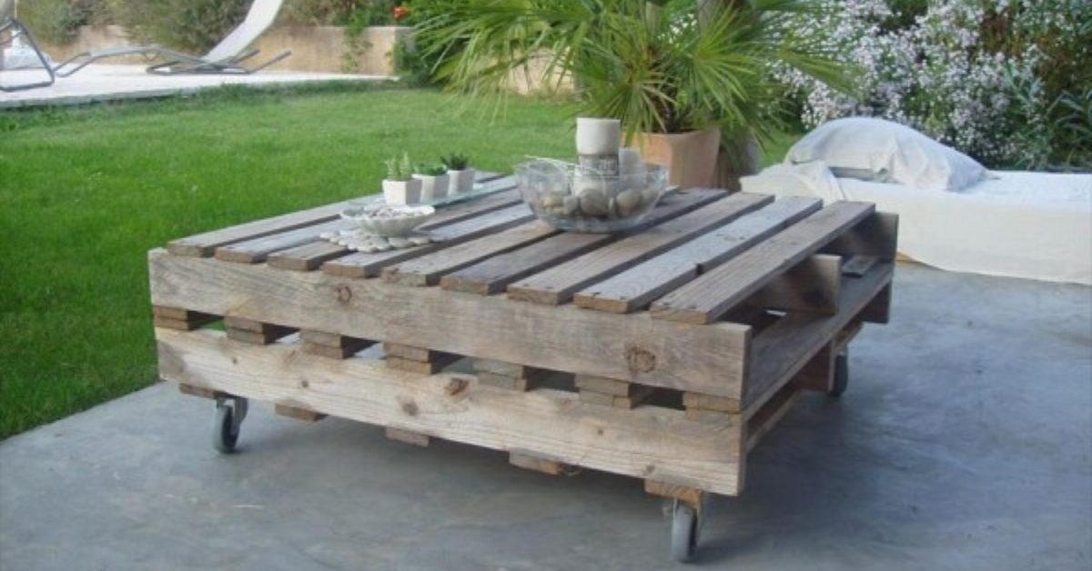 4 idées ingénieuses pour fabriquer sa propre table basse