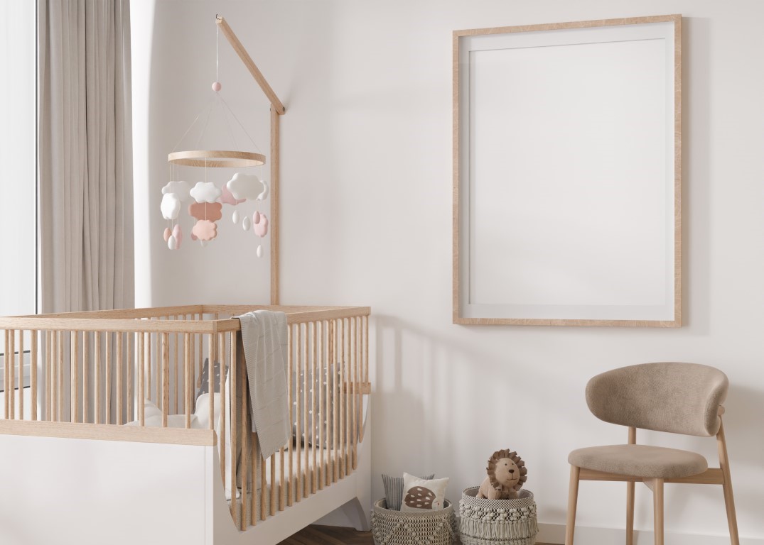 DEs couleurs douces pour une chambre bébé cocooning